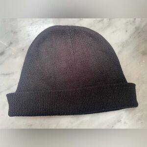 Black beanie